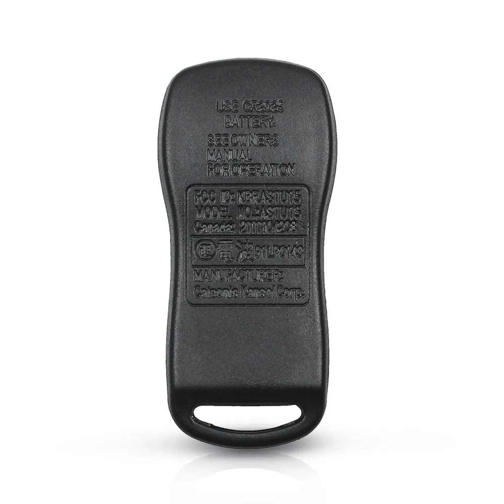 Dandkey удаленного Ключи fob KBRASTU15 4 кнопки для Nissan Altima Максима 350Z Armada 2004 2005 2006 2007 2008 2009 |