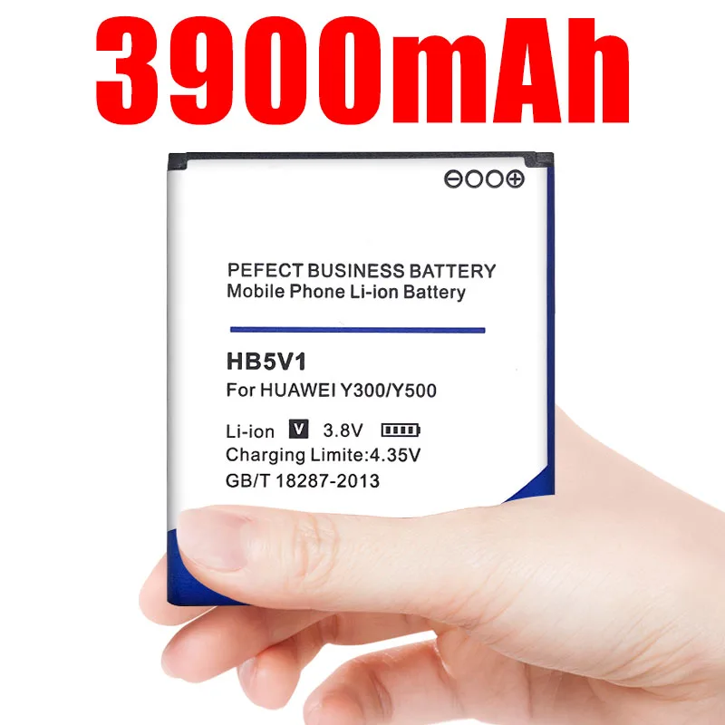 

3900mah Hb5v1 Сменный аккумулятор для Huawei Y300 Y300c Y511 Y500 T8833 U883