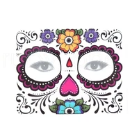 eyeshadow sticker magic eye face lace style waterproof temporary tattoo for beauty cosmetic stage halloween party
