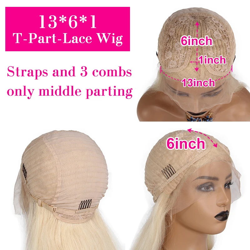 

Ombre 1B613 Short Bob 13X1 Lace Front Human Hair Wigs For Women Remy Hair Short Cut Straight T Part Lace Wig Preplucked