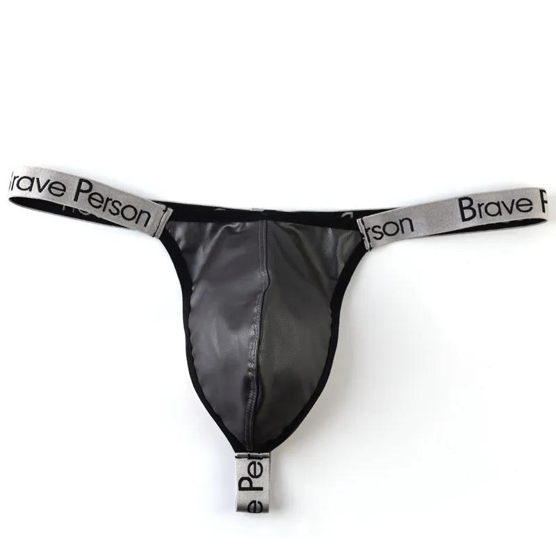 brave person Men bikini sexy underwear thongs leather men G-strings gay penis pouch Jockstraps man briefs Show hips |