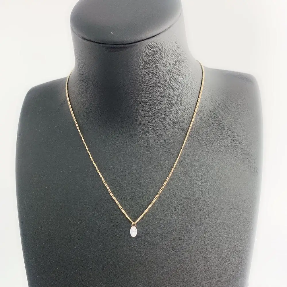 Новые золотые ожерелья модные ювелирные изделия свадебные подарки Женские