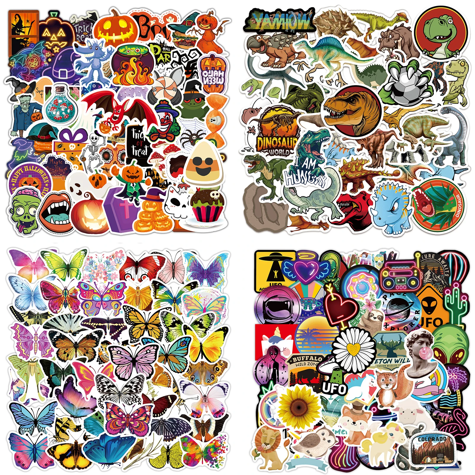 

Anime Stickers for Laptop Water Bottle Bicycle Skateboard Car Luggage Waterproof VSCO Cute Sticker Pack Cartoon Cool Decals Toys