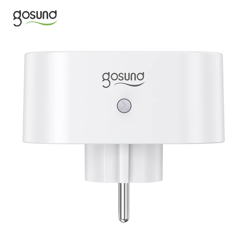 

Gosund EU Standard Smart Plug Dual Plug 2 in 1 Extender Socket Work with Alexa Google Home Smart Life No Hub Required Schedule