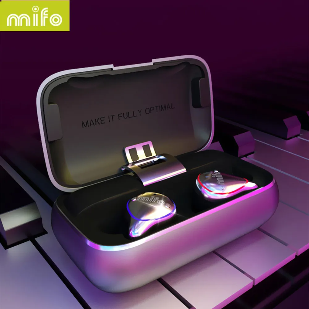 Беспроводная Bluetooth-гарнитура Mifo O5 Plus Bluetooth 5 0 бинауральные наушники-вкладыши HIFI IPX7