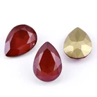 XIAOPU светильник Siam MK Tear Drop Необычные К9 стеклянные стразы со стразами Piontback кристаллический клей на одежду ювелирные изделия аксессуары