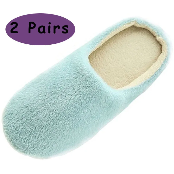 2 пары обуви женские домашние тапочки мужские на плоской подошве для отелей