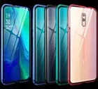 Магнитный чехол Realme XT 360, двухсторонний чехол из закаленного стекла для Realme X2 Pro 5 3 Pro X Lite A9 A5 2020, металлический бампер