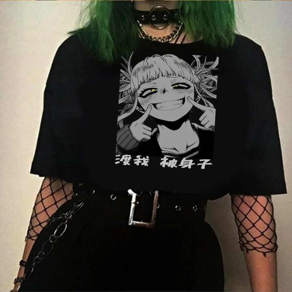 Мужская футболка с коротким рукавом милая летняя в стиле аниме my hero academia Тога