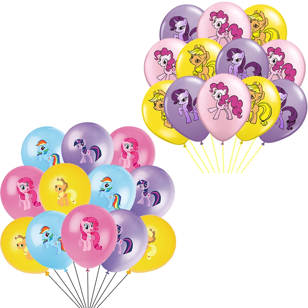 10/12 шт. латексные воздушные шары Мой маленький пони | Дом и сад