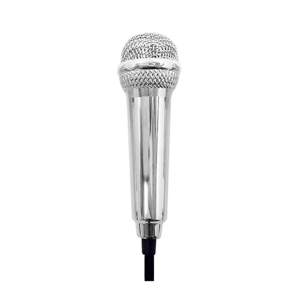 

1pcs Mini 3.5mm Wired Microphone for Mobile Phone Tablet PC Laptop Speech Sing Condenser Microphone Handheld Microphone ONLENY