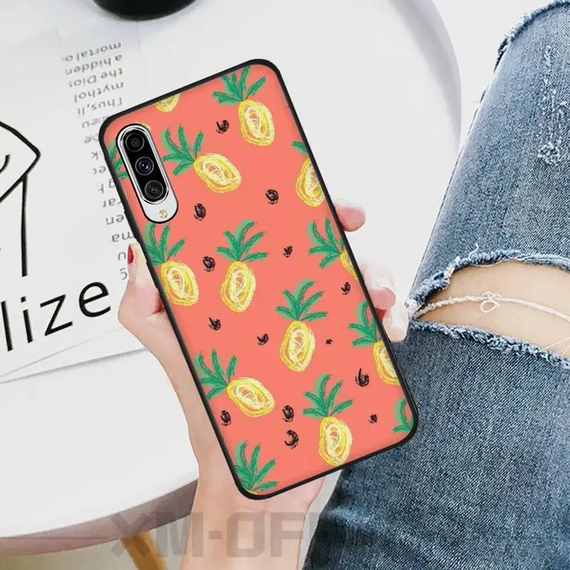 Чехол для телефона LJHYDFCNB с рисунком ананаса Samsung A10 20 30 40 50 70 10S 20S 2 ядра C8 A30S A50S |