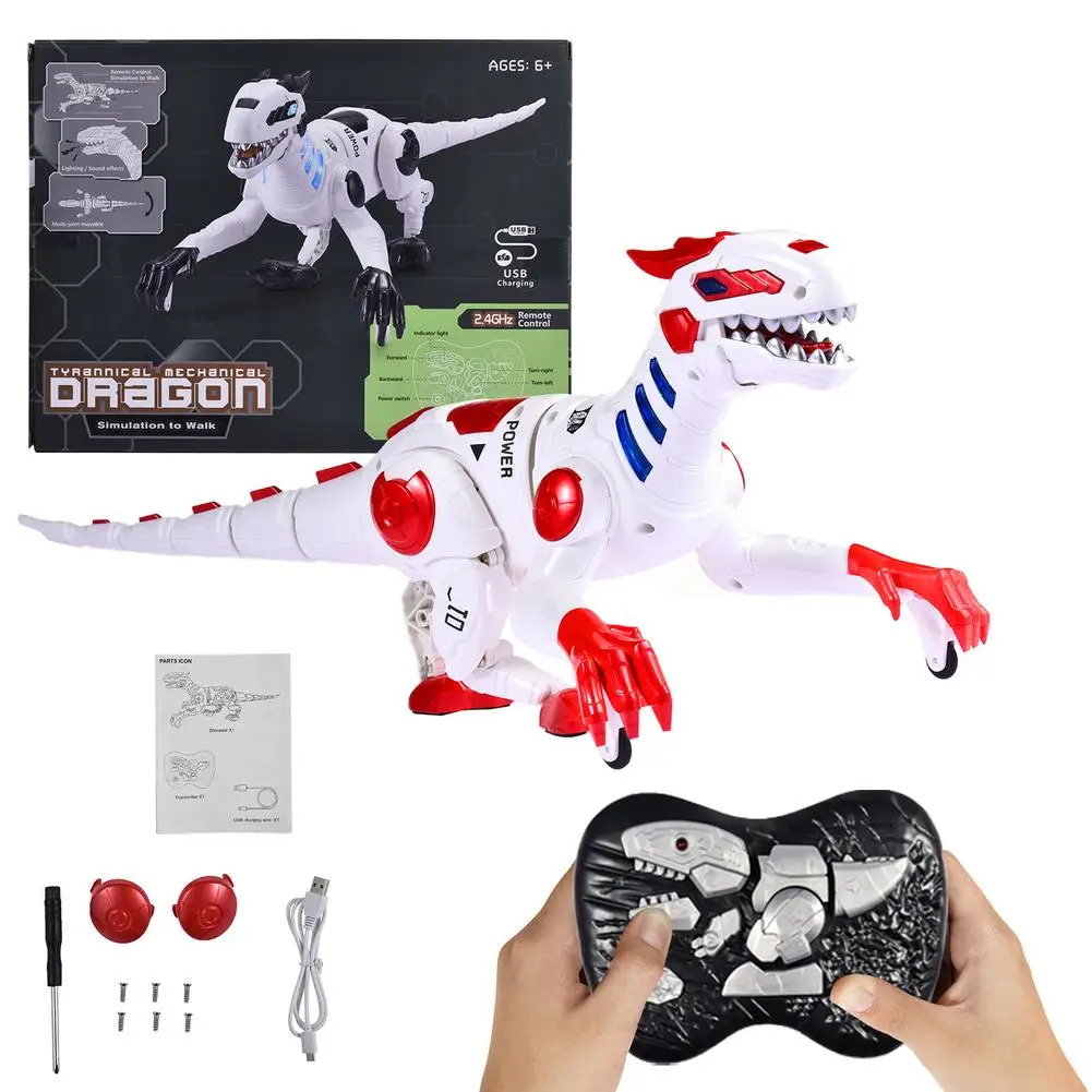 

Kids Toy Remote Dinosaur Toy Remote Control Rc Animal Toy 2.4Ghz Wireless Remote Control Dinosaur Robot Kit Gifts For Children