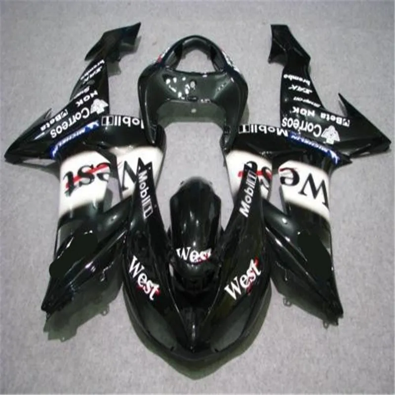 Motorcycle body work for Ninja WEST ZX10R 06 07 ZX-10R ZX10 2006 2007 free custom paint ABS Plastic fairing kit | Автомобили и