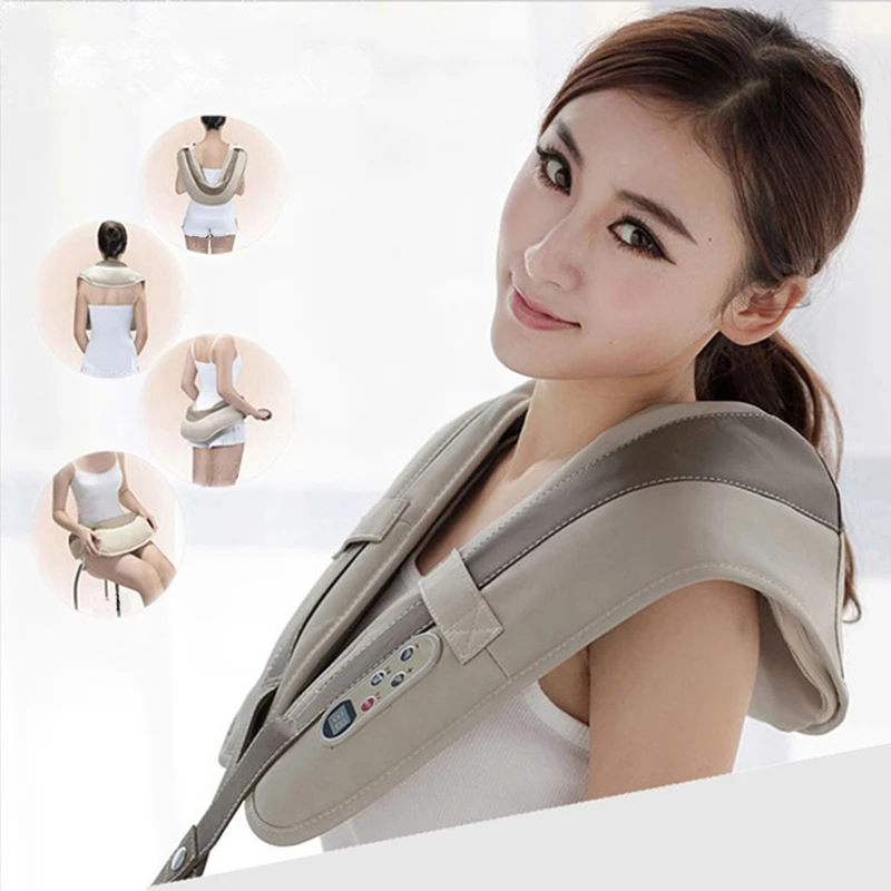 

Neck Shoulder Massager Relax Electric High Quality Health Care Pain Relief Improve Blood Circulation New Gift for Parents