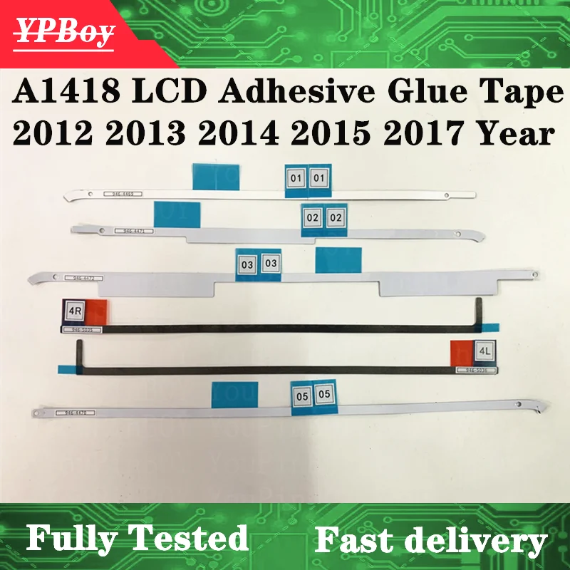100 компл./лот Фирменная Новинка ЖК-дисплей Экран дисплея клейкая лента для Apple iMac 21