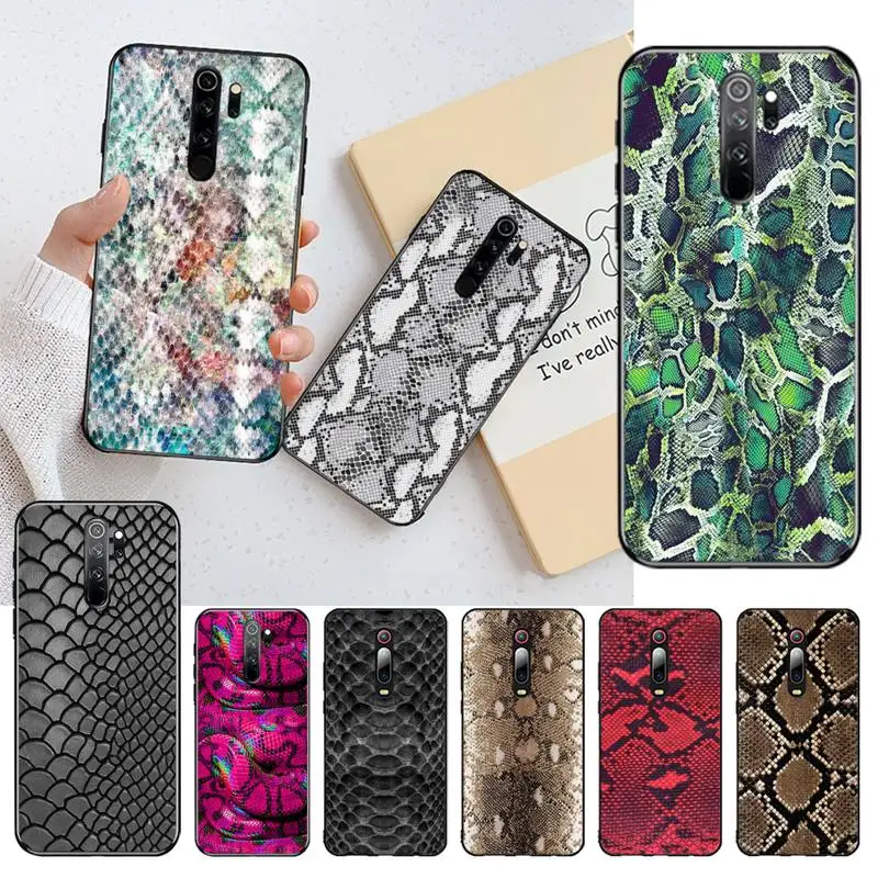YJZFDYRM 2020 искусство змеиной кожи Новое поступление черный элемент памяти для Redmi 8A