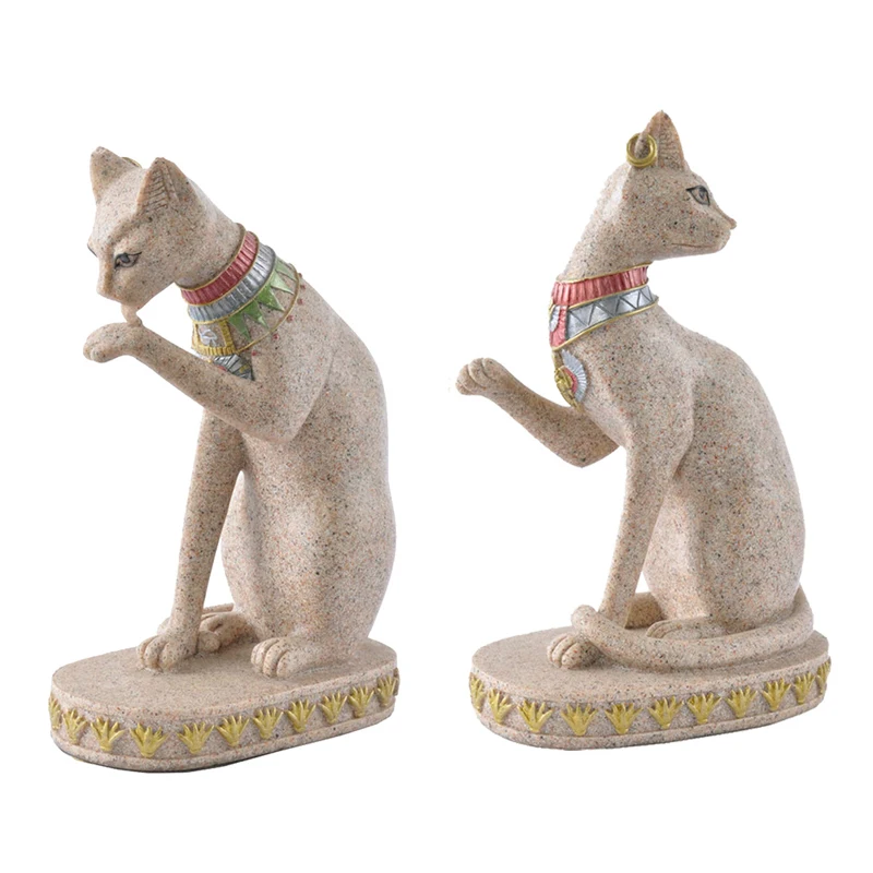 Статуэтка из песчаника статуэтка египетского кота Божья кот Древний Египет