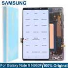 Дисплей для SAMSUNG Galaxy Note 9, 6,4 дюйма, AMOLED NOTE 9, ЖК-дисплей с рамкой, N960, N960F, SM-N960U, N960D, сенсорный ЖК-экран