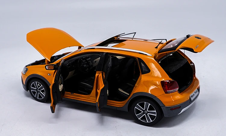 Высокая тщательная 1:18 VW 2012 2013 POLOGTI сплав модель автомобиля статические металлические модельные автомобили оригинальная коробка для подарков коллекция