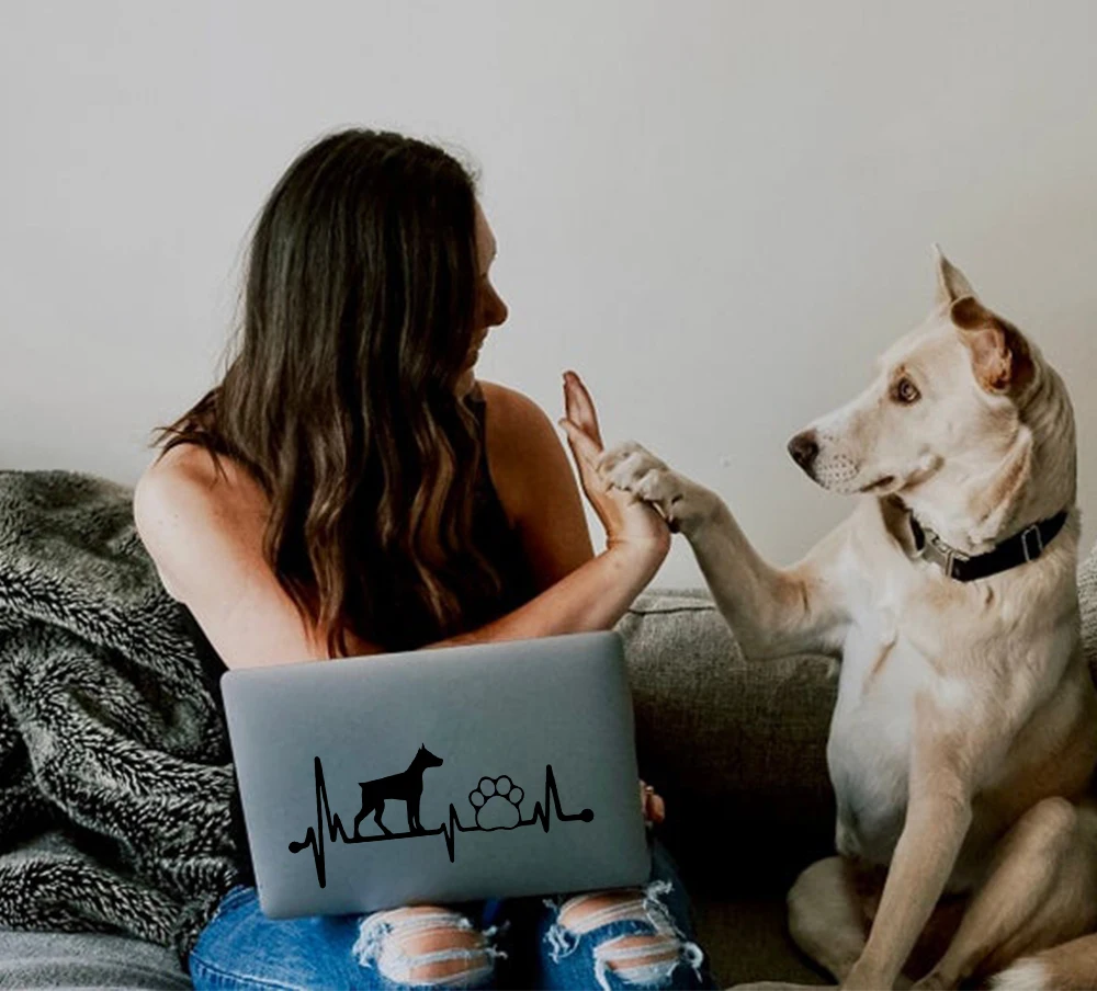 Вдохновляющая собака полное тело покрытие кожи наклейка Para виниловая переводная