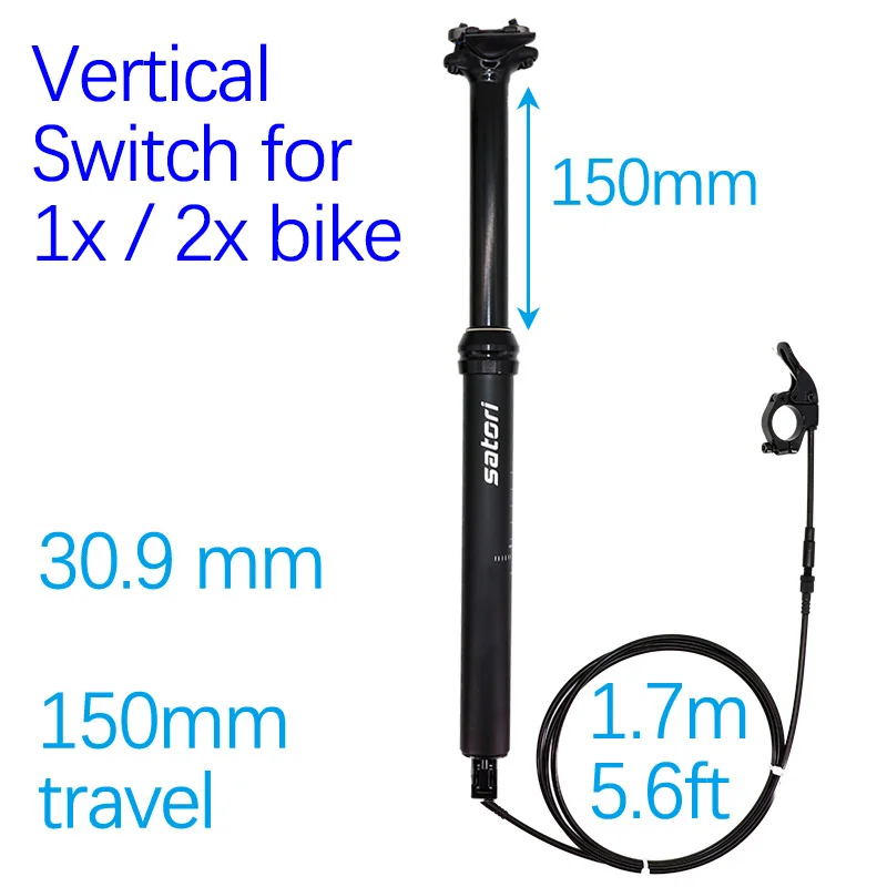 Satori капельница Подседельный штырь с регулируемой высотой Внутренняя прокладка