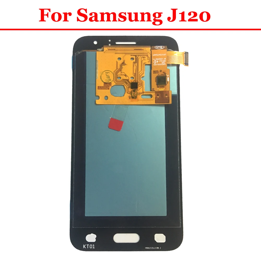 

ЖК-дисплей Super AMOLED 4,3 дюйма для Samsung Galaxy J1 2016 J120 J120F J120H, ЖК-дисплей с сенсорным экраном и дигитайзером в сборе, J120, J120M
