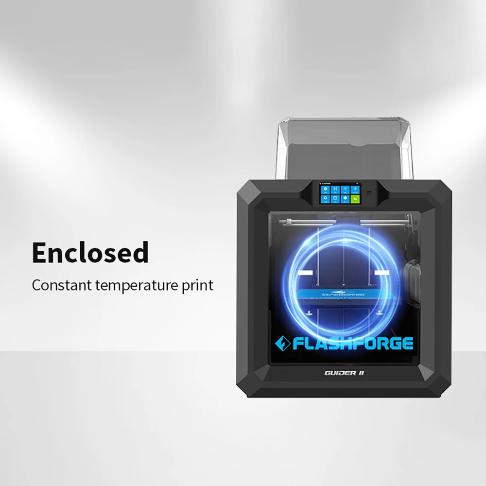 Online Flashforge Guider 2 Industrielle 3D Drucker Hohe Präzision Druck Größe 280*250*300mm Heizung Plattform Touchscreen Impresora 3D