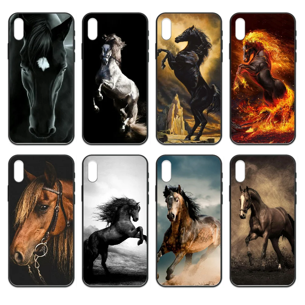 Чехол для iphone 4 4s 5 5S SE 5C 6 6S 7 8 plus X XS XR 11 PRO MAX 2020 черный мягкий чехол | Мобильные