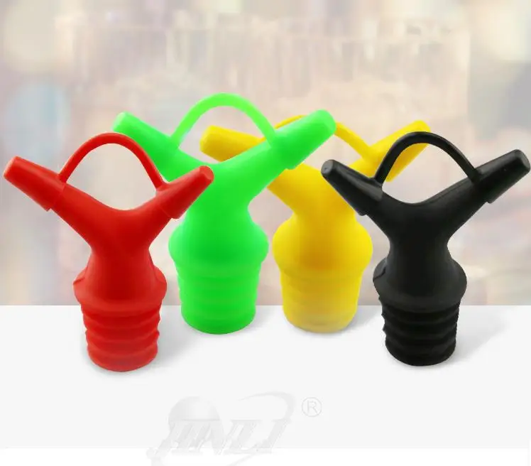 

Соевое масло косметика парфюмерия диспенсер силиконовый двойной рот пробка для винной бутылки соуса Pour насадка для жидкостей кухонные при...