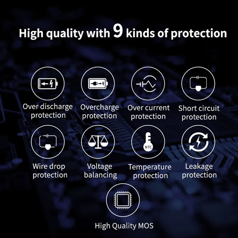 Литий-ионный аккумулятор BMS 72 в 20S стандартная версия 3 7 А а для аккумуляторного