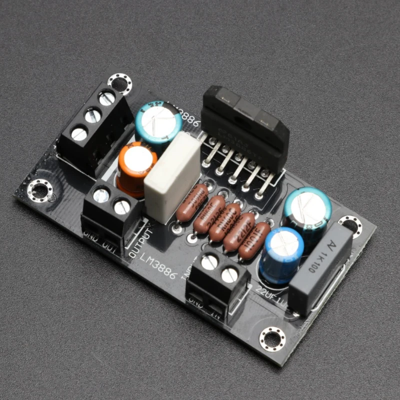 Kaolanhon DC dual 20 28 в 68 Вт 4 Ом LM3886 TF плата усилителя Hi Fi Fever Class Mono домашняя аудио Плата 62*38