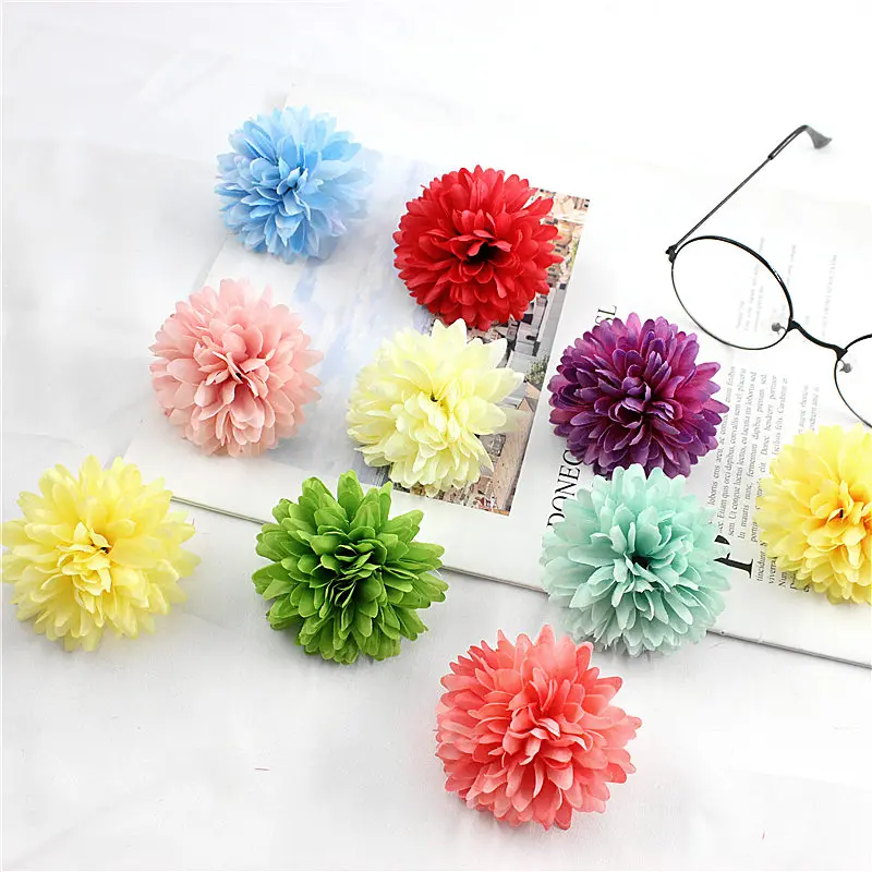 2 единицы/много модных искусственных шелковых цветов для короны банкета в