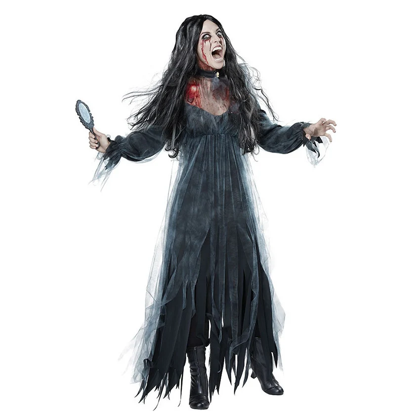 Белый ужас зомби Обувь под свадебное платье для невесты повязка на голову