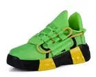 Массивные кроссовки, Спортивная повседневная обувь, уличная одежда в стиле хип-хоп, толстая подошва, мужские желтые кроссовки для бега, тенниса