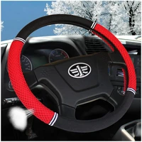 car steering wheel covers pu leahersilk for car bus truck 36 38 40 42 45 47 50cm auto steering wheel cover car styling