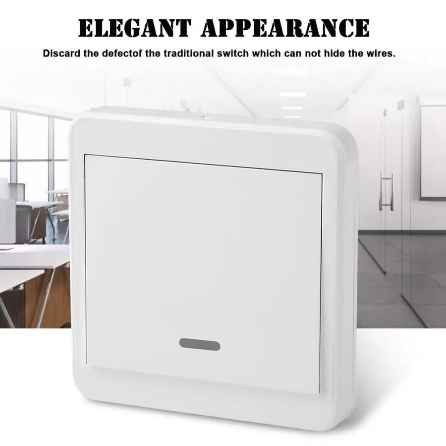 AC панель 86 настенный беспроводной пульт дистанционного управления релейный