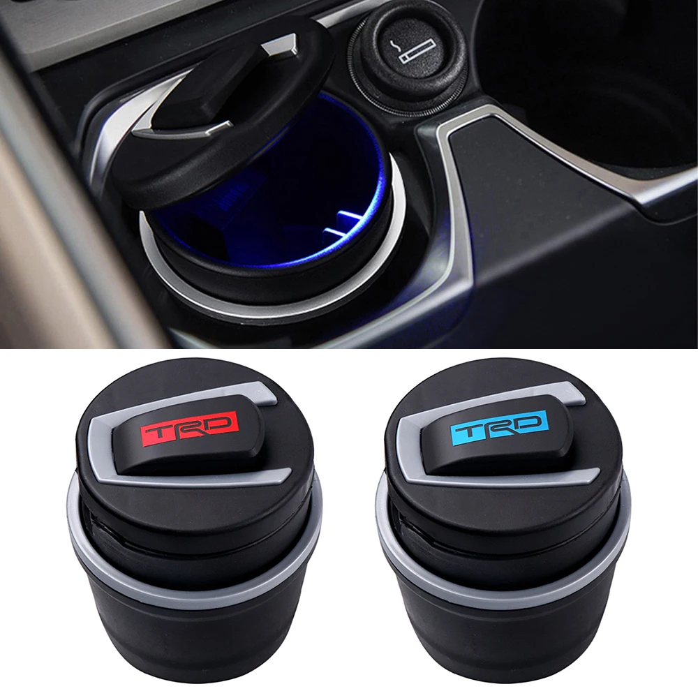 1 шт. портативный светодиодный автомобильный сигаретный пепельница светильник