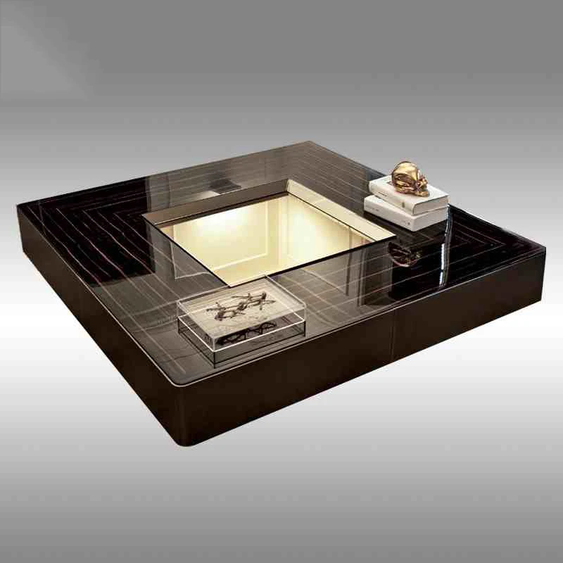 Пользовательские Уникальный гостиной современный новый деревянный центральный