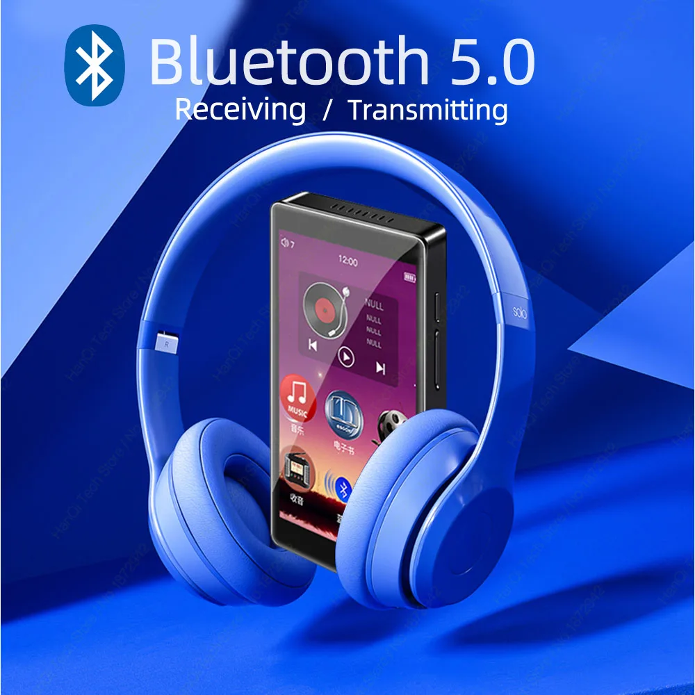 Bluetooth MP3-плеер RUIZU H1 портативный музыкальный плеер с Полноразмерным сенсорным