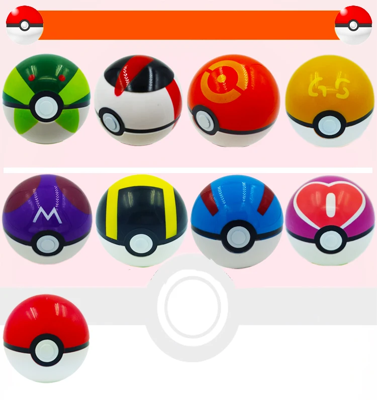(QYY 056) японский мультфильм Pocket Monster Ash Ketchum Poke мяч Косплэй аксессуары|Костюмы аниме|