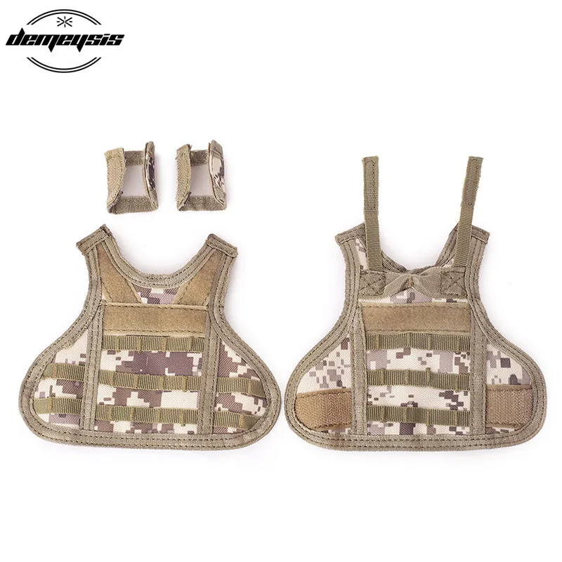 7 цветов тактический мини Жилет Molle набор пивных бутылок военный охотничий жилет