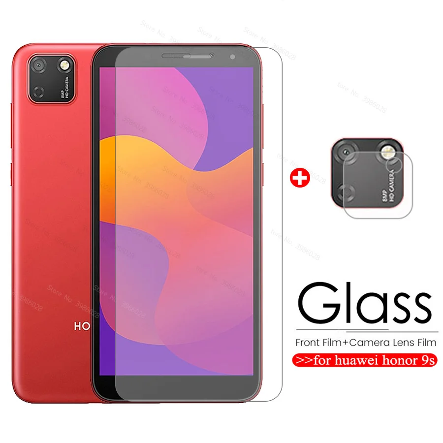 Защитное стекло для Honor 9 s 2 в 1 Huawei dua lx9 5 45 дюйма закаленное Xonor Honor9s защита