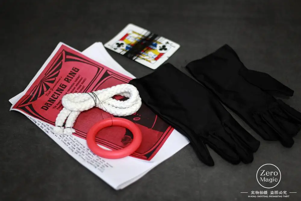 Кольцо с танцующей Диком зиммерманом крупным планом магический трюк реквизит