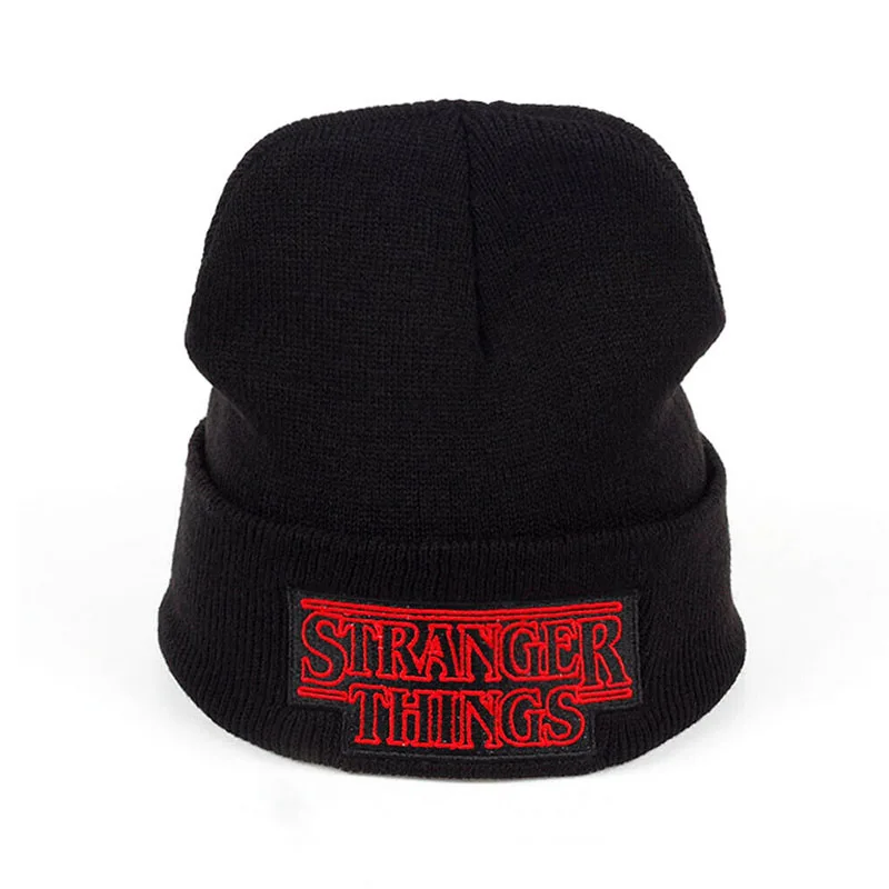 2019 Женская Мужская теплая зимняя вязаная шапка Дастин вышивка странные вещи