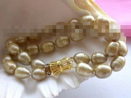 &gt Подлинный натуральный шампанского риса жемчужный браслет|Браслеты| |