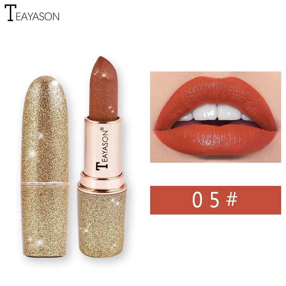 Новинка! Водостойкая матовая бархатная Глянцевая губная помада бальзам для губ