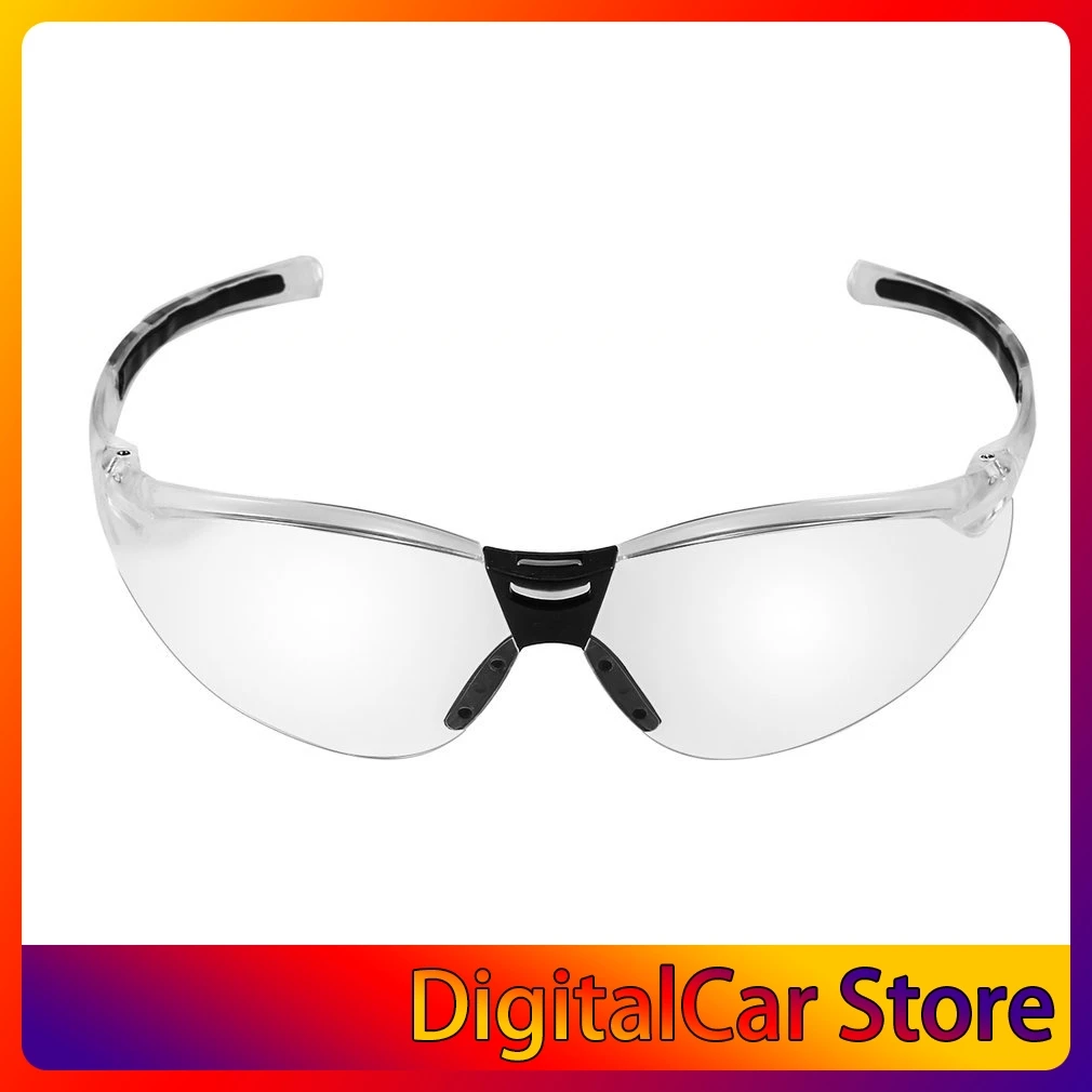 

PC Safety Glasses UV-protection Motorcycle Goggles Dust Wind Splash Proof Impact Resistance Eyewear For Riding Cycling Camping