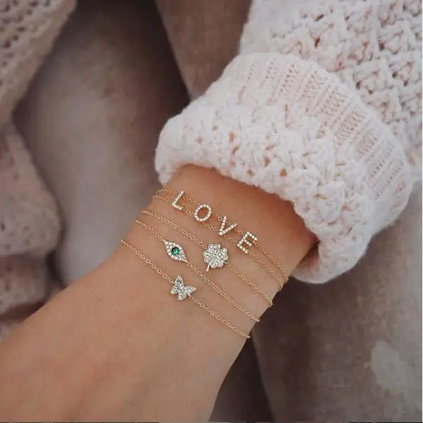 Подарок на день Святого Валентина изящная Двойная Цепочка Из серебра 100% с