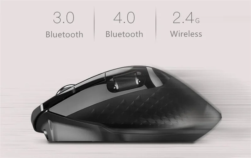 Беспроводная мышь Rapoo MT750S перезаряжаемая многорежимная Bluetooth мышь для бизнес-офиса
